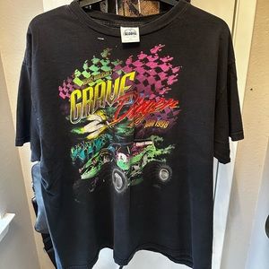 Vintage Grave Digger 1998 Tour T-Shirt USHRA SZ 2XL